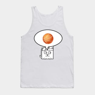 Lucky Loves Basketball! Tank Top